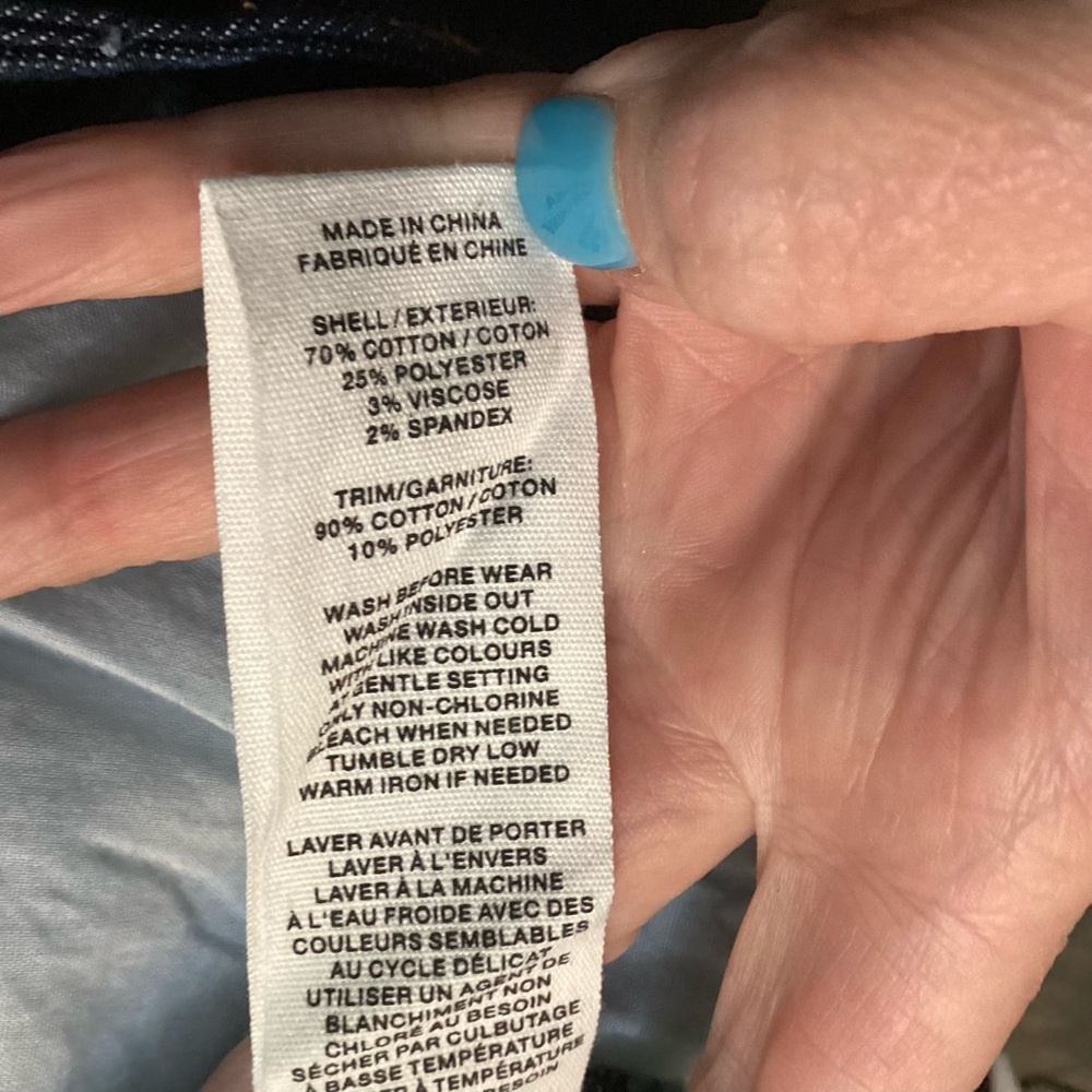 High Waist Cuffed Flare Leg Jeans In Dark Rinse Wash - Picture 7 of 7